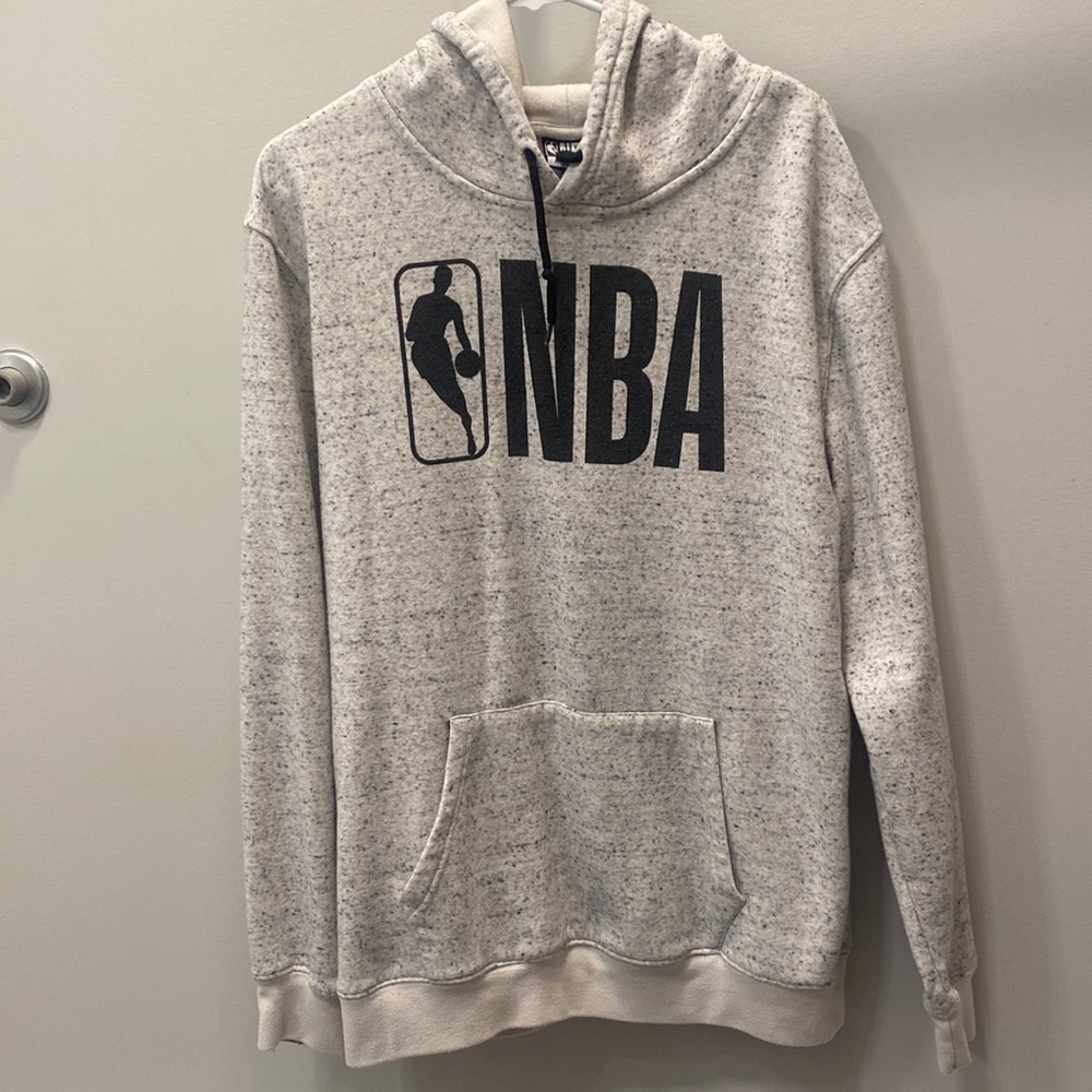 nba grey and black hoodie